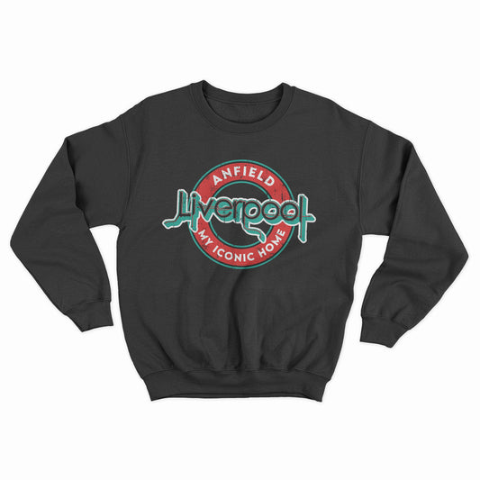 Anfield Liverpool My Iconic Home Sweatshirt