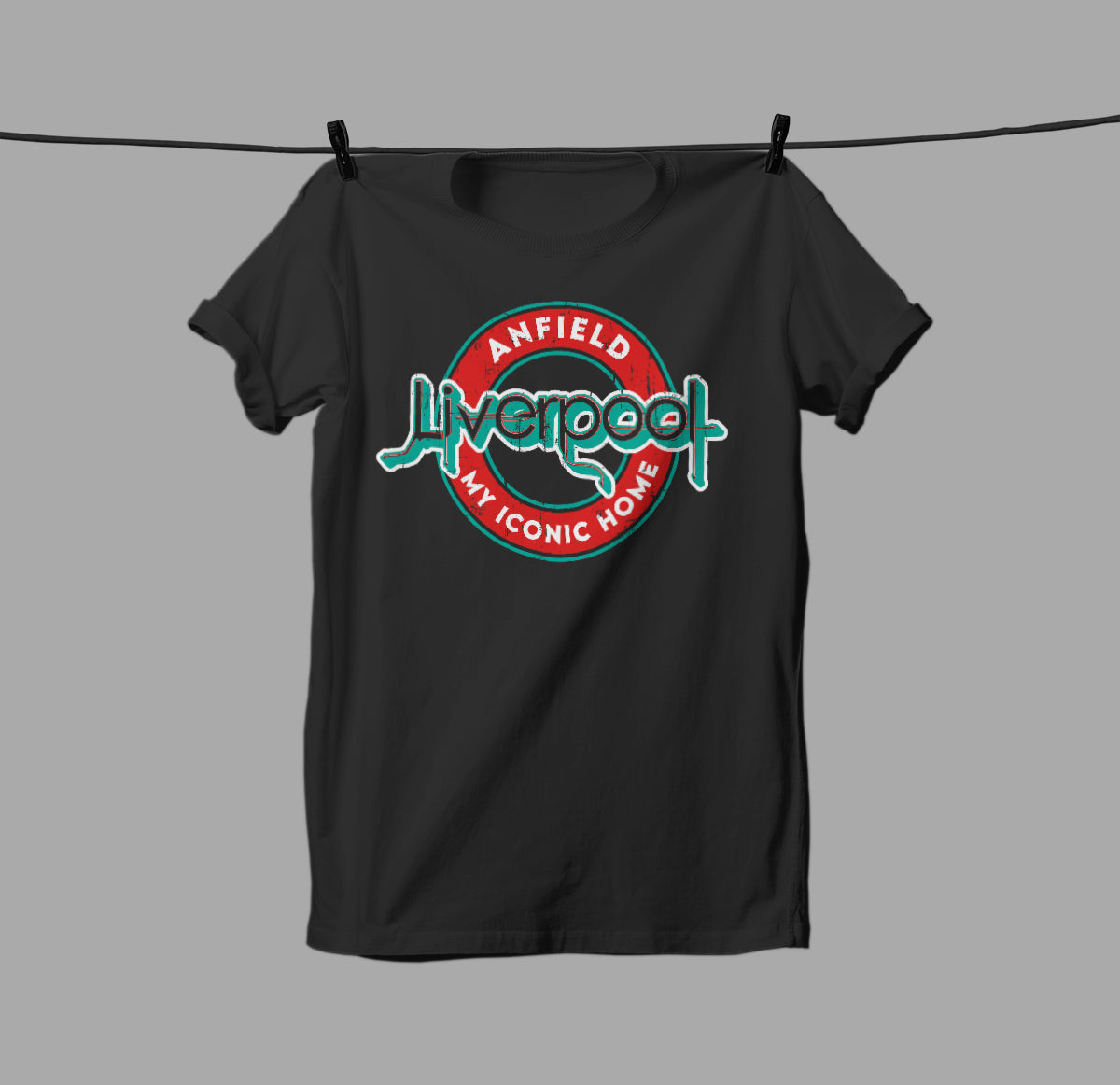 Anfield Liverpool My Iconic Home T-Shirt
