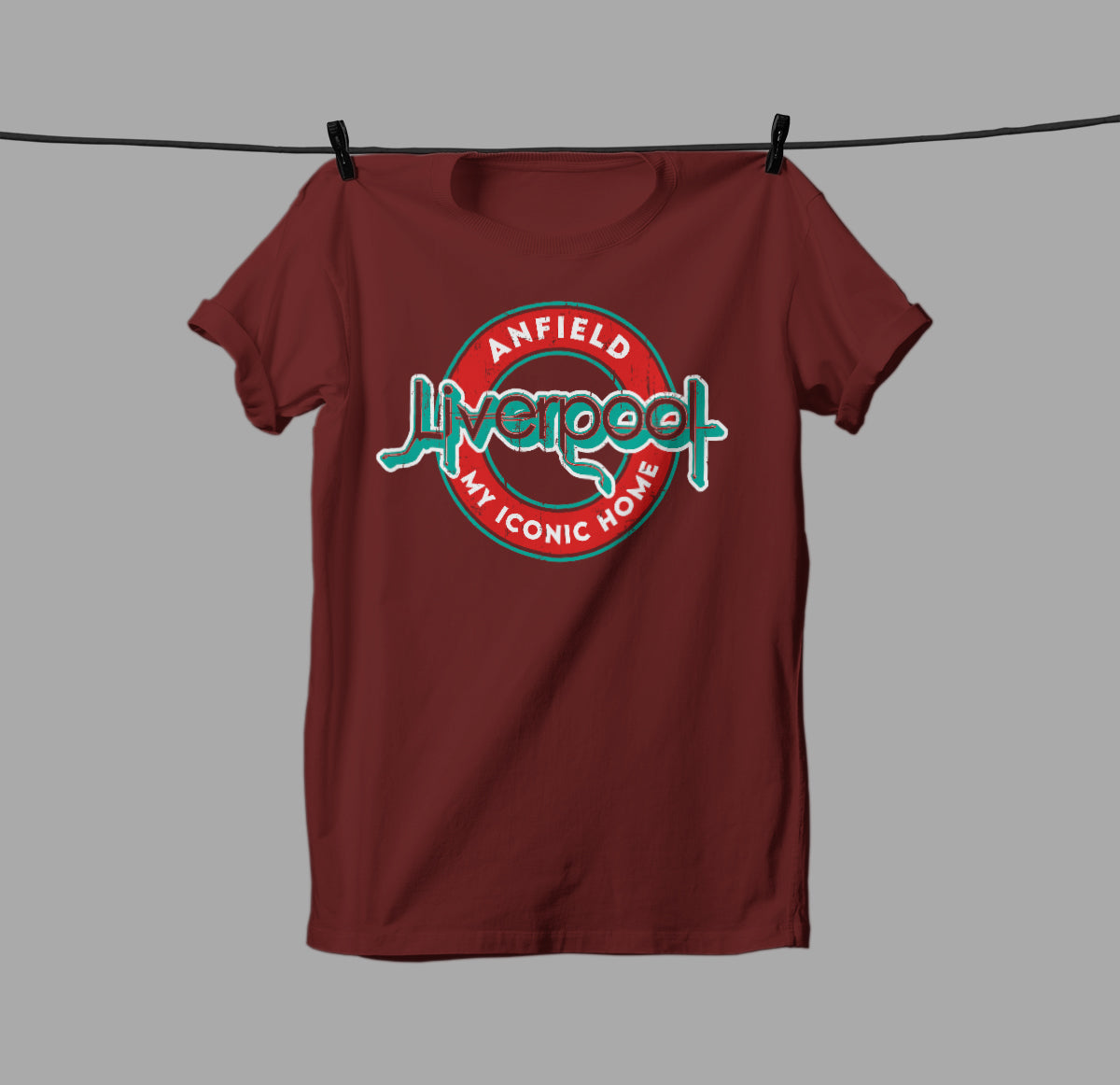 Anfield Liverpool My Iconic Home T-Shirt