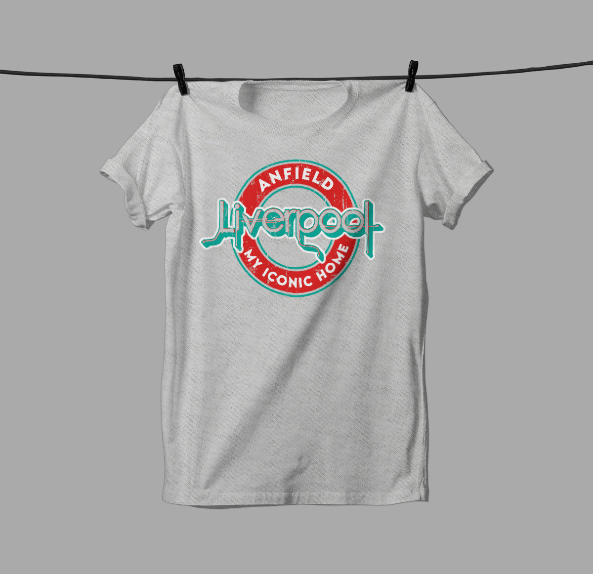 Anfield Liverpool My Iconic Home T-Shirt