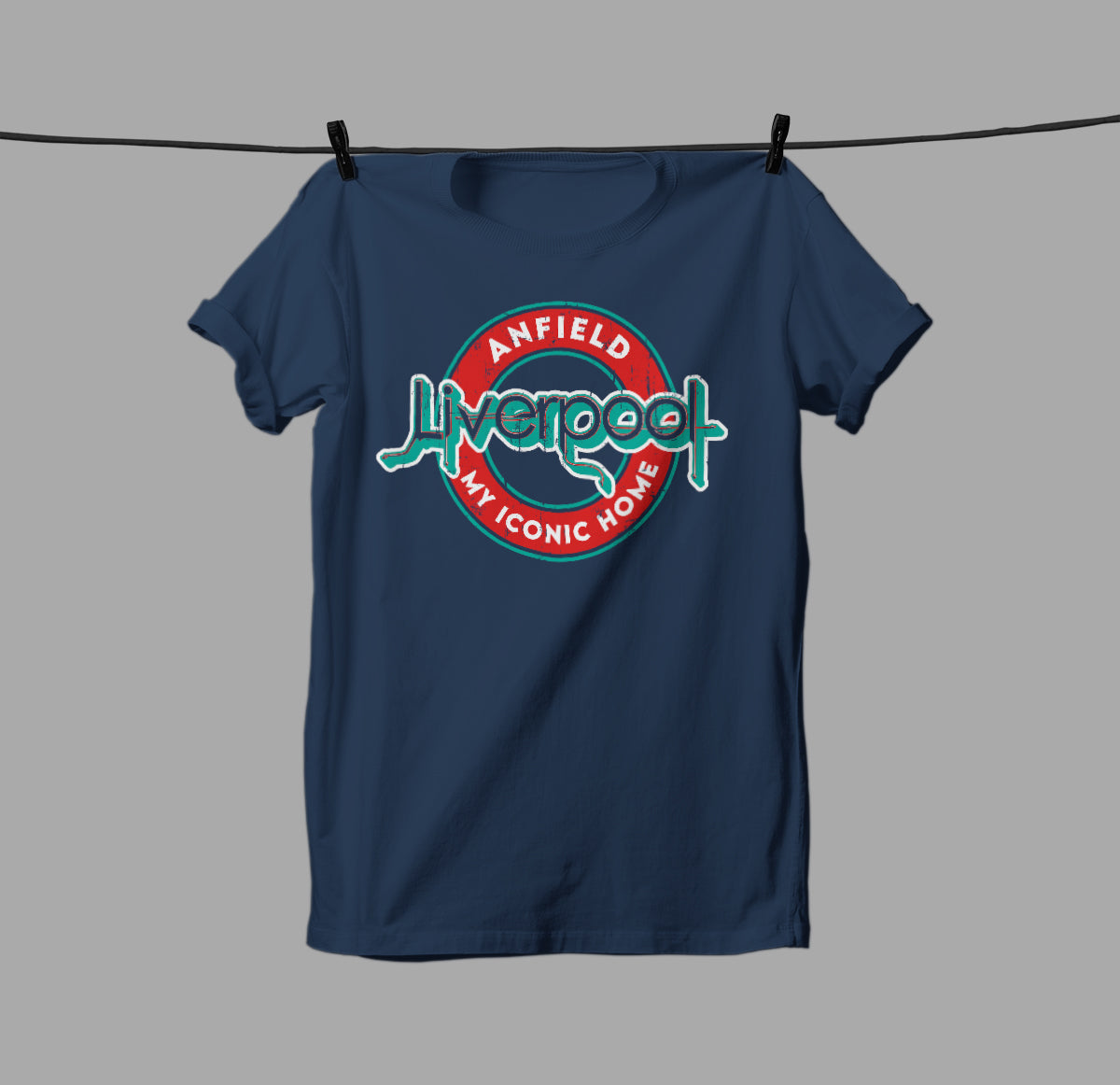 Anfield Liverpool My Iconic Home T-Shirt
