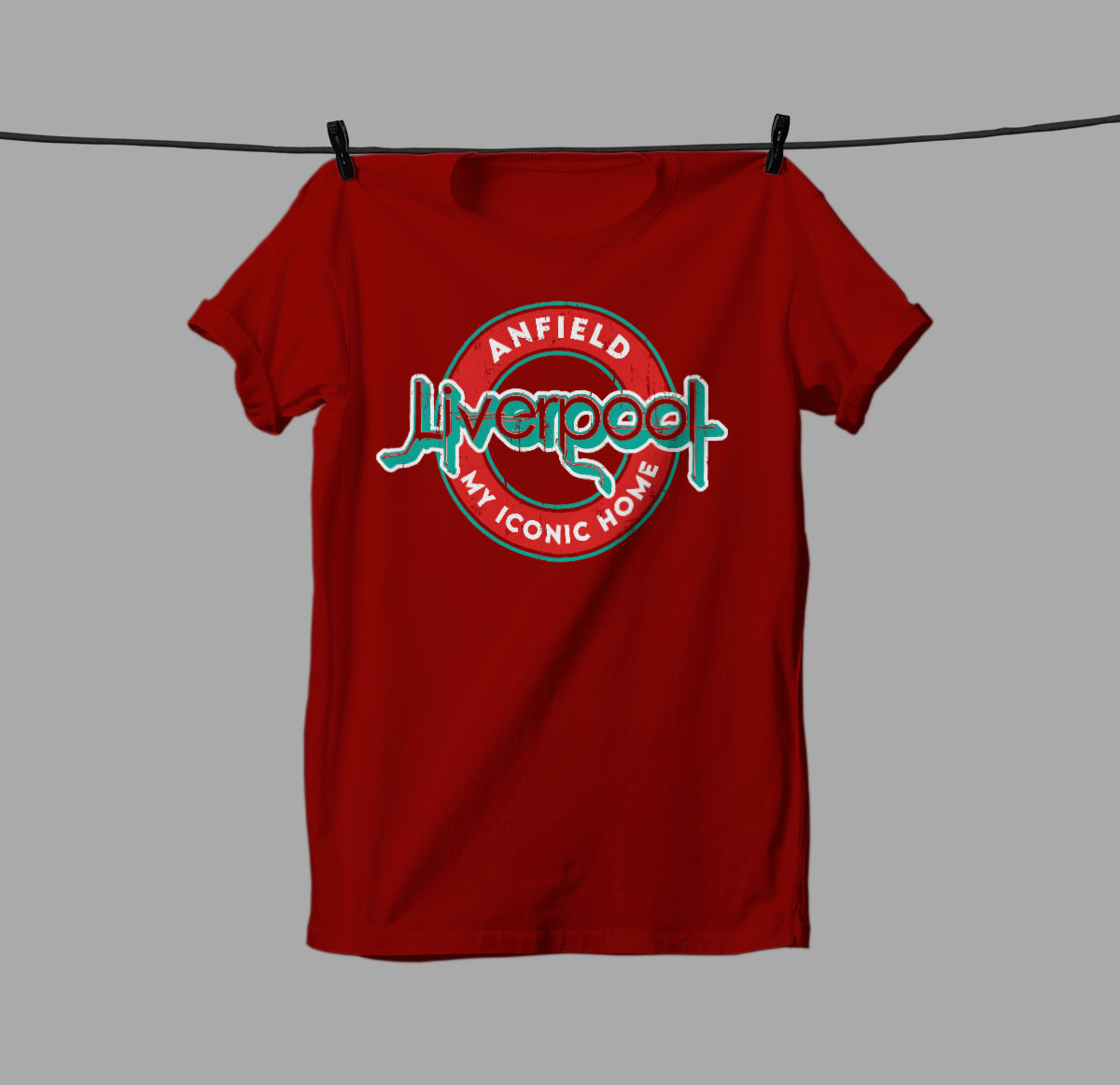 Anfield Liverpool My Iconic Home T-Shirt
