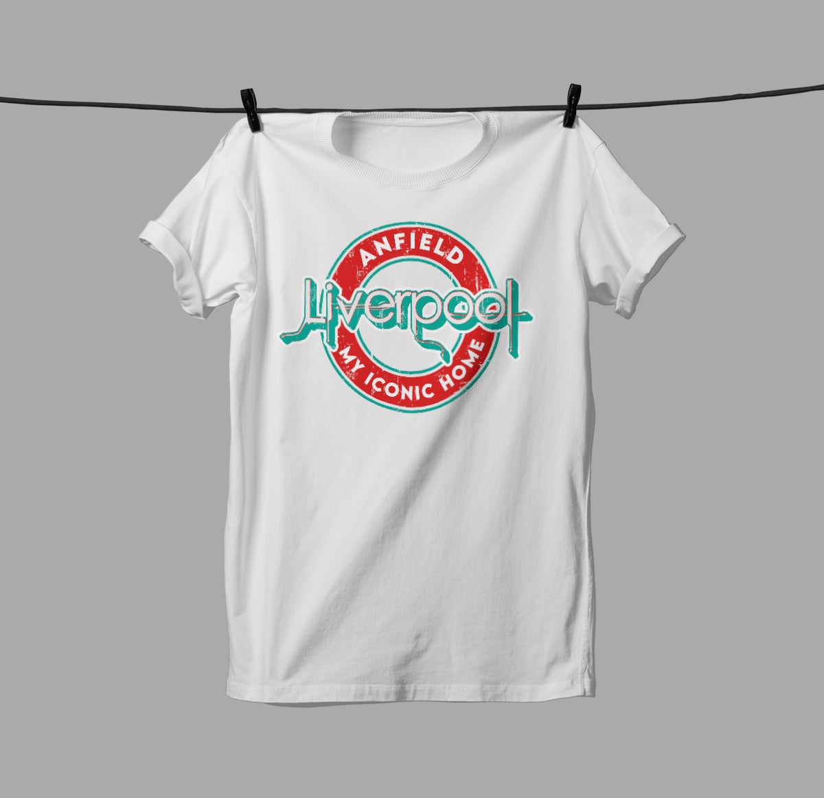 Anfield Liverpool My Iconic Home T-Shirt